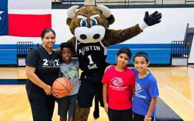 BGCAA Hosts Back to School Bash with the Austin Spurs!