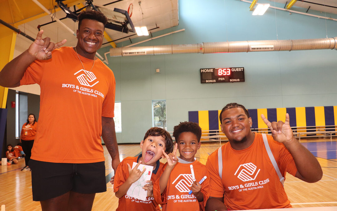 Longhorn GREATDAY: Building Connections, Inspiring Futures at Boys & Girls Clubs of Austin